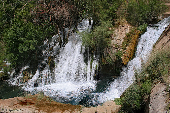 The green Waterfall